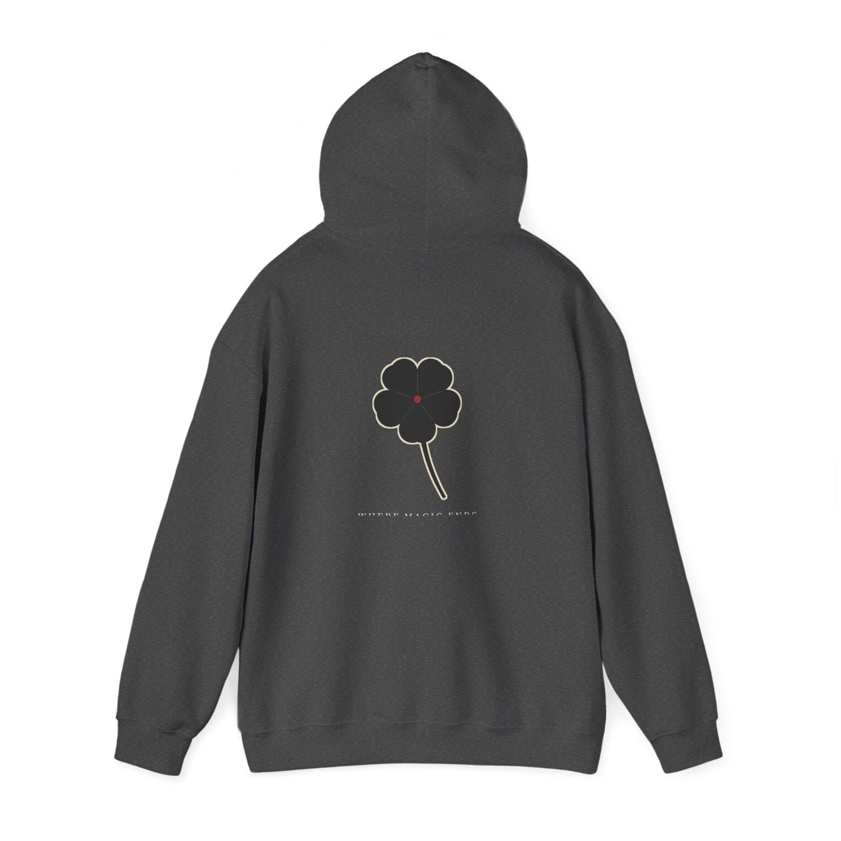 Black Clover Leaf Minimalist Hoodie | Inspired by Asta from Black Clover