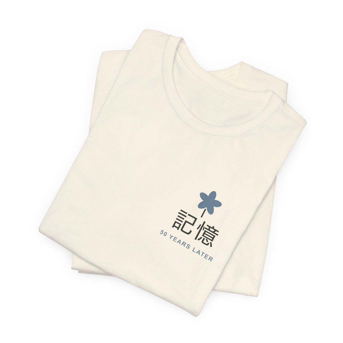 Memory of the Sky Kanji Anime Soft Tee | Mage Journey Japanese Streetwear