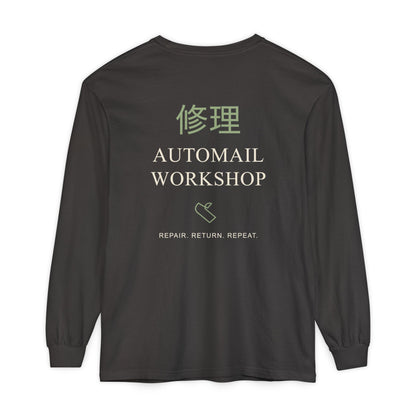 Rebuild Home Kanji Long Sleeve Tee | Inspired by Winry Rockbell from Fullmetal Alchemist