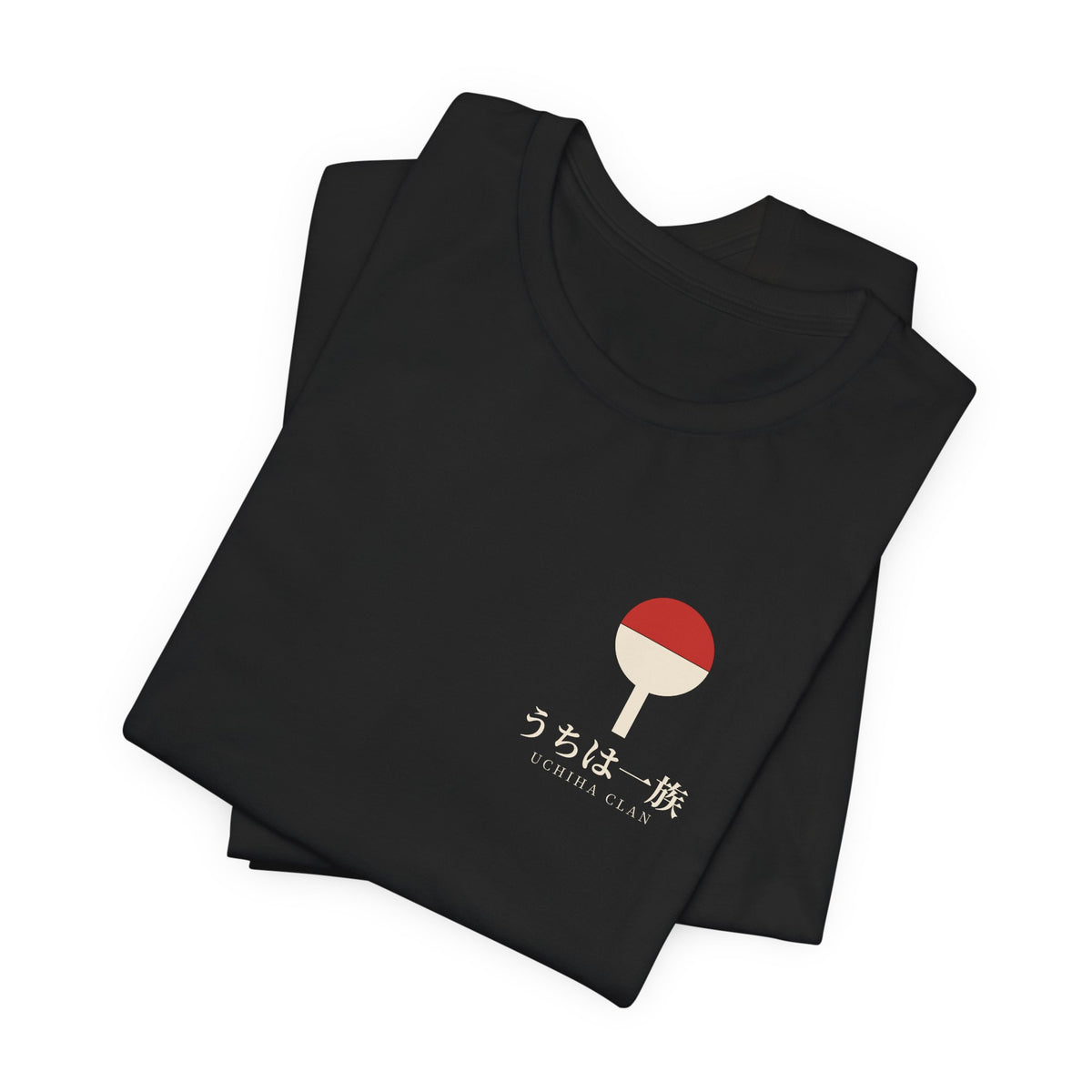 Clan Fan Crest Kanji Anime Soft Tee | うちは一族 Ninja Japanese Streetwear