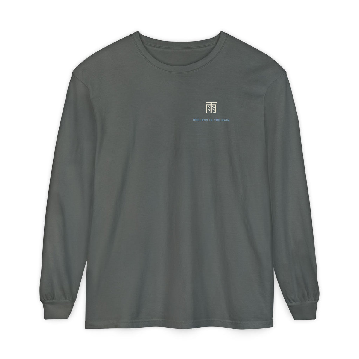 Rain Check Kanji Long Sleeve Tee | Inspired by Roy Mustang from Fullmetal Alchemist