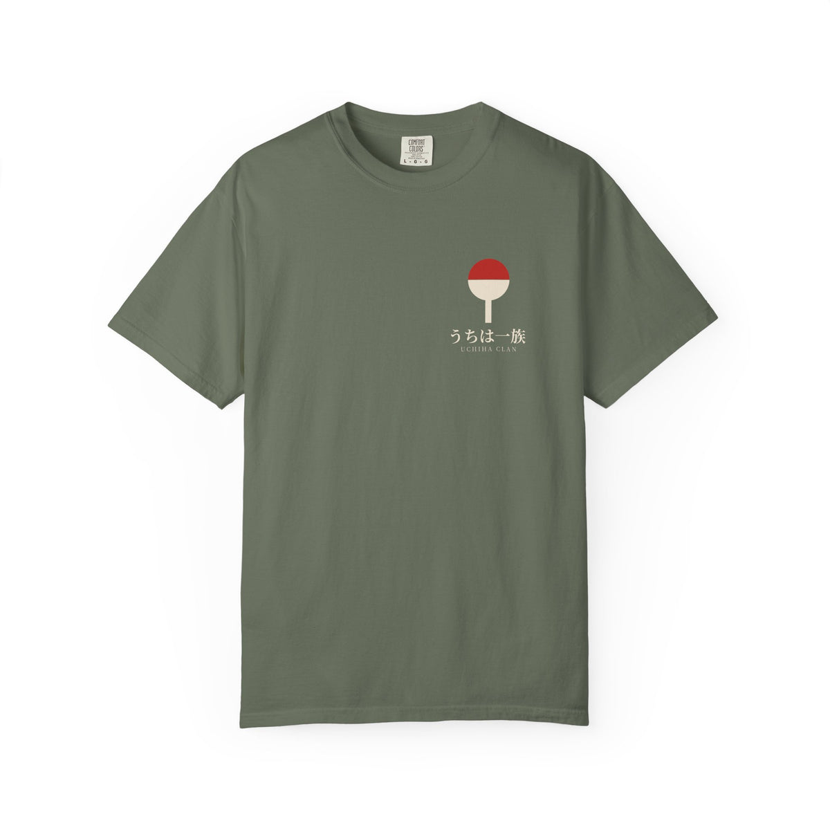 Clan Fan Crest Kanji Anime Tee | うちは一族 Ninja Japanese Streetwear