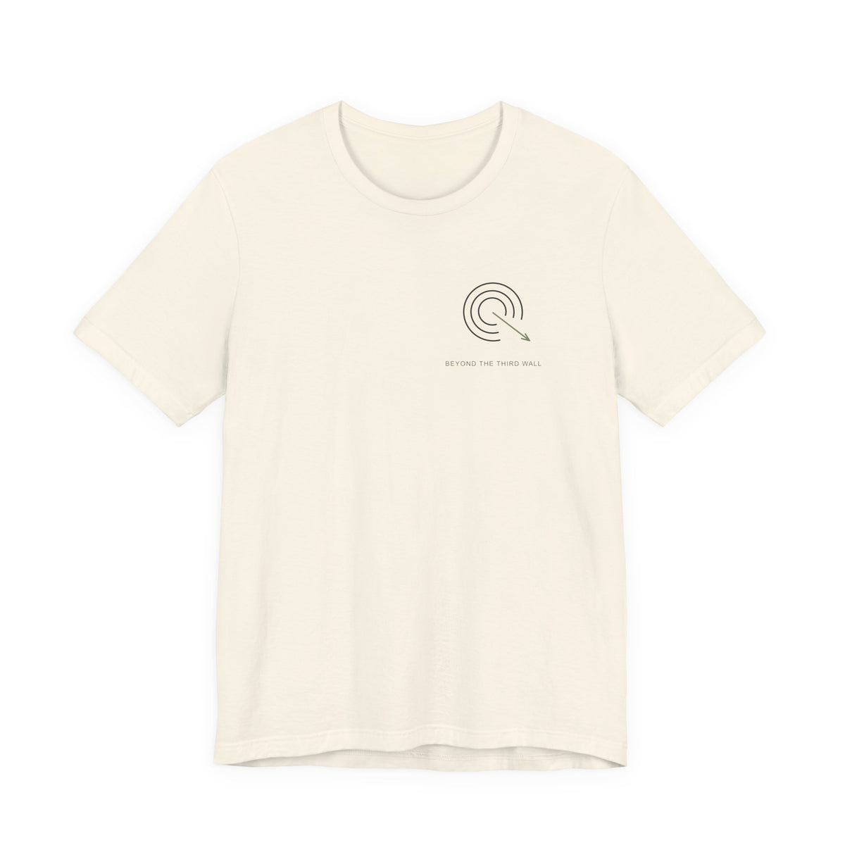 Beyond the Third Wall Minimalist Anime Soft Tee | Wall Scout Japanese Streetwear