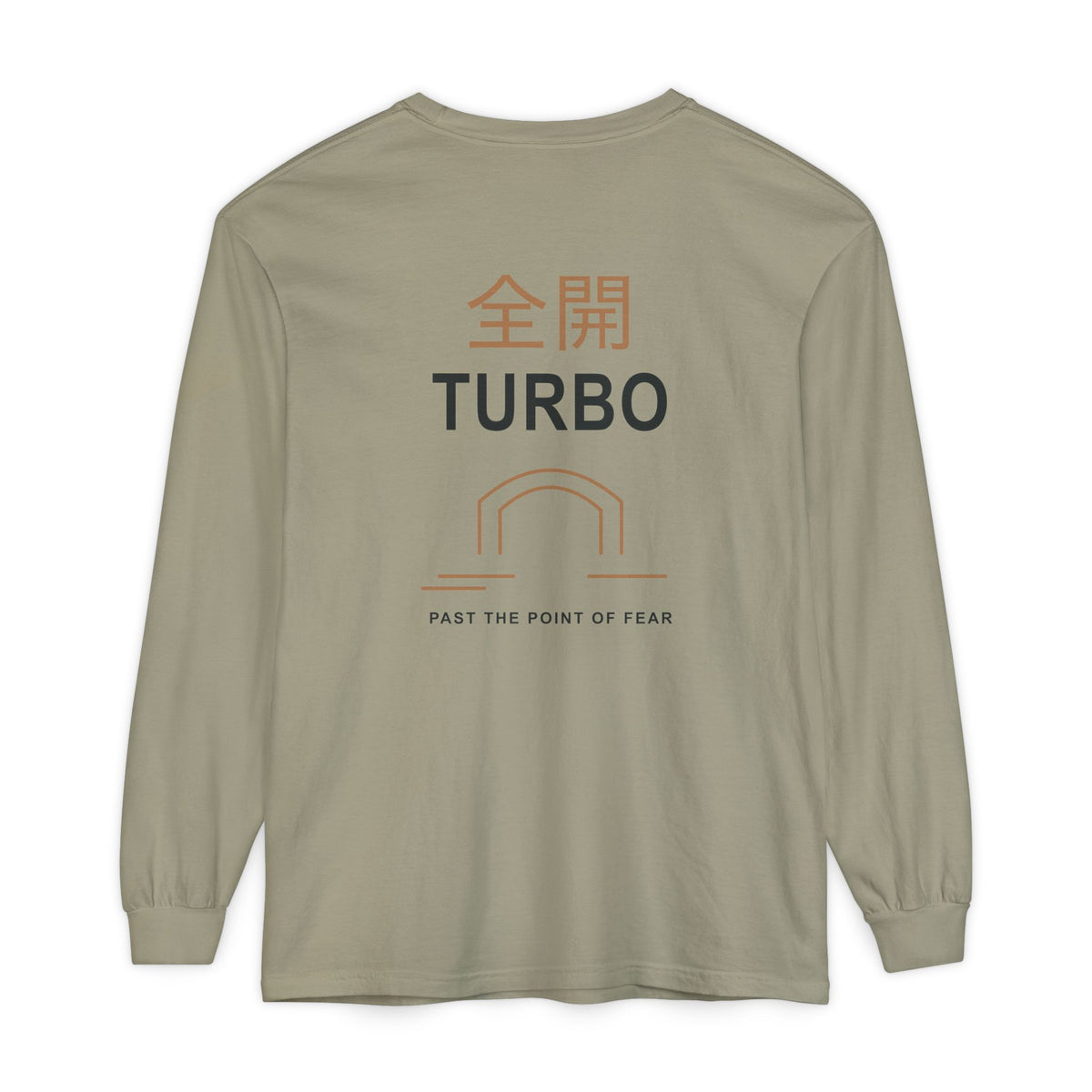 Tunnel Velocity Kanji Long Sleeve Tee | Inspired by Okarun from Dandadan