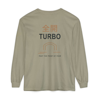 Tunnel Velocity Kanji Long Sleeve Tee | Inspired by Okarun from Dandadan