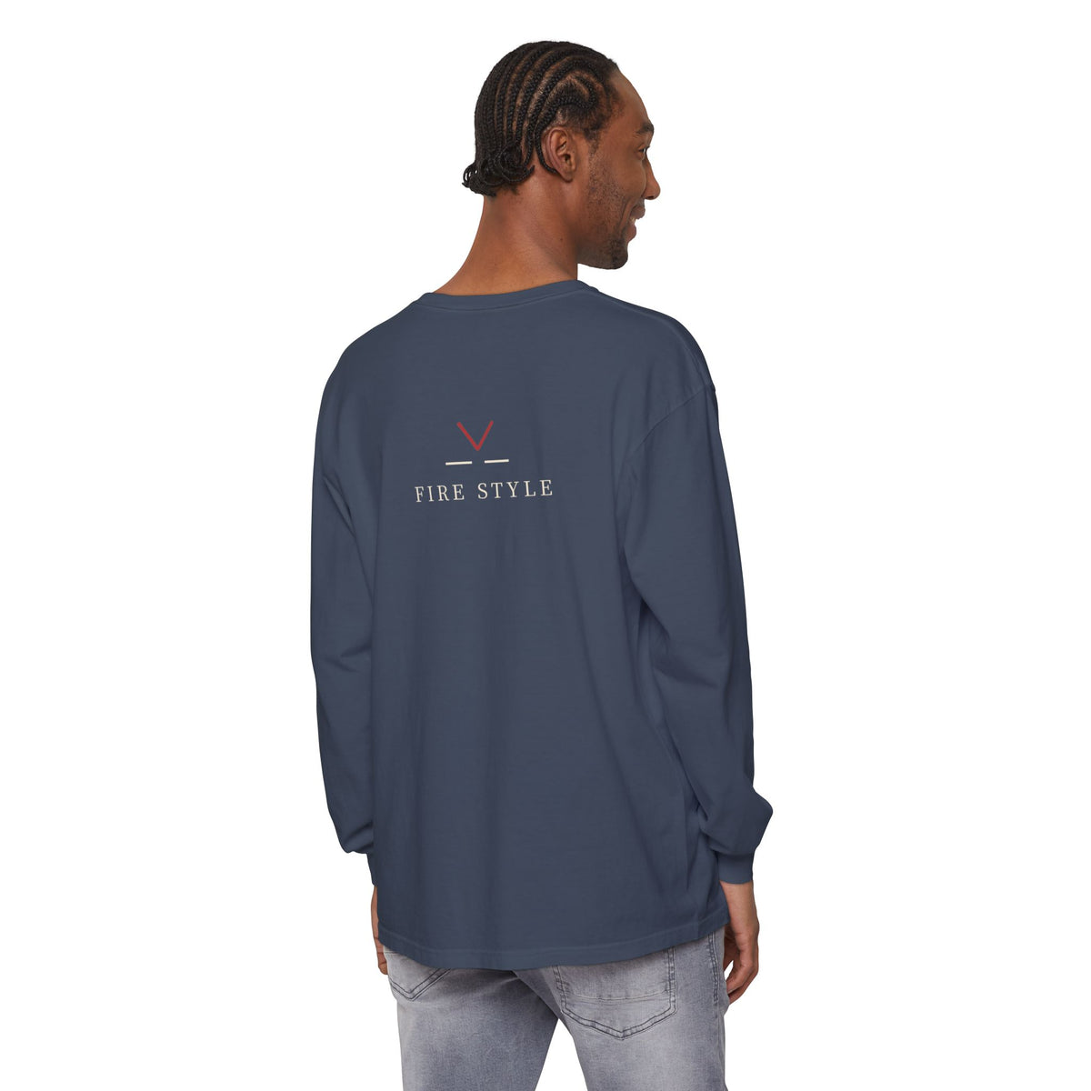 Ember Lineage Kanji Anime Long Sleeve Tee | Ninja Japanese Streetwear
