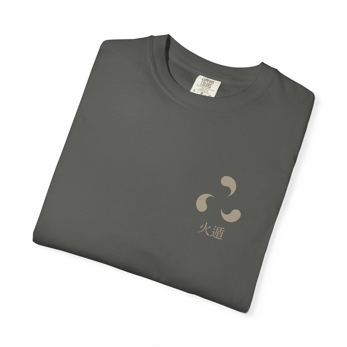 Ember Legacy Minimalist Anime Tee | Fire Release Kanji Japanese Streetwear