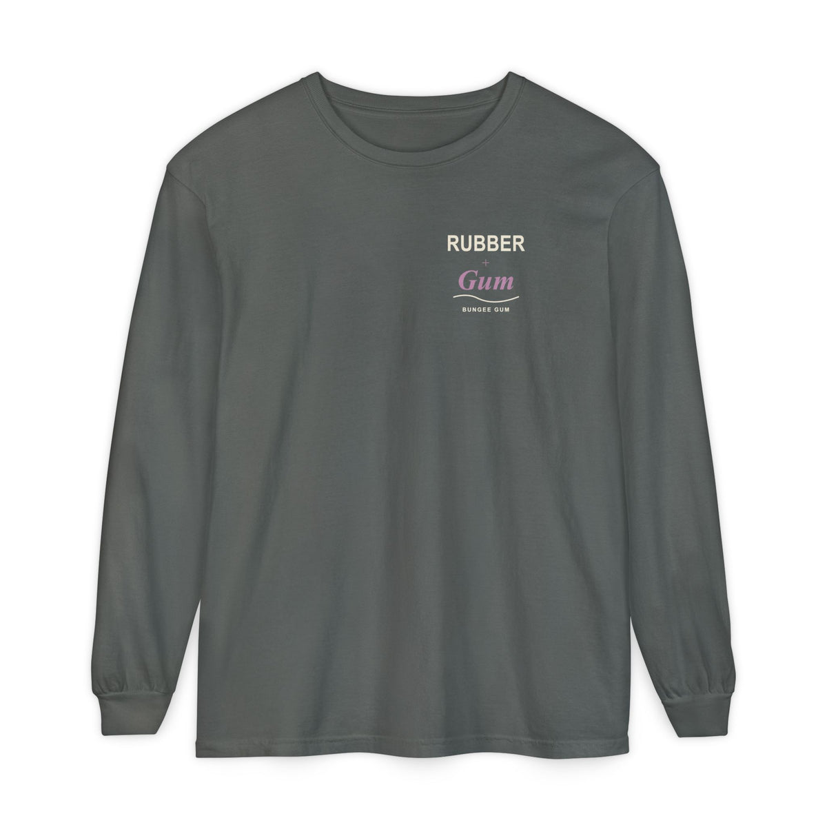 Rubber and Gum Anime Quote Long Sleeve Tee | Hunter Japanese Streetwear