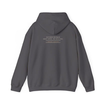 Shop Hours Kanji Hoodie | Inspired by Taro Sakamoto from Sakamoto Days