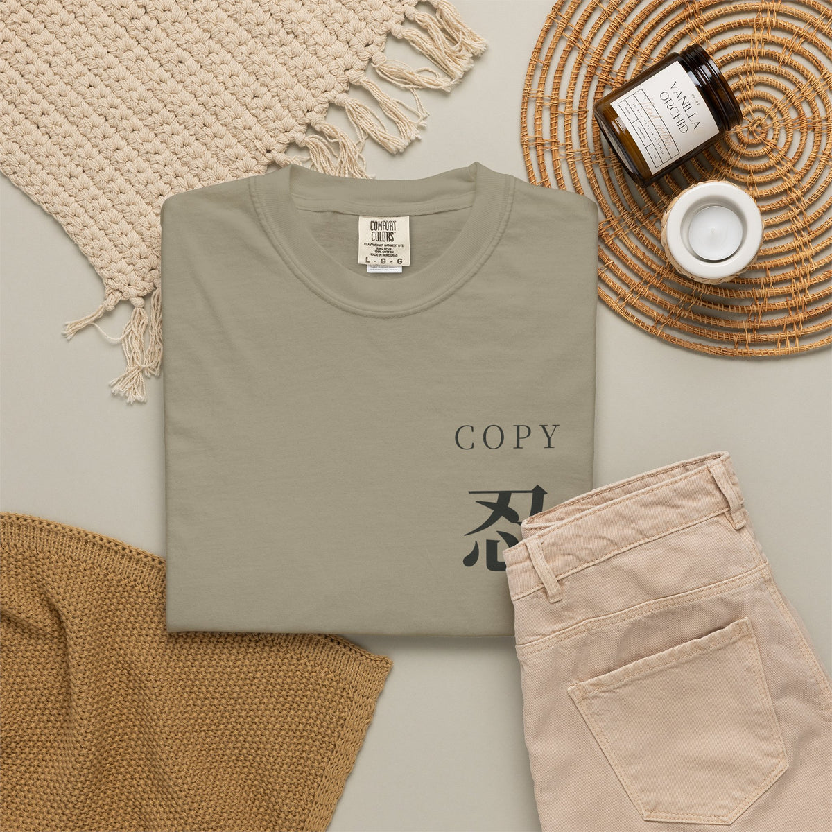 Copy Study Kanji Anime Tee | Ninja Japanese Streetwear