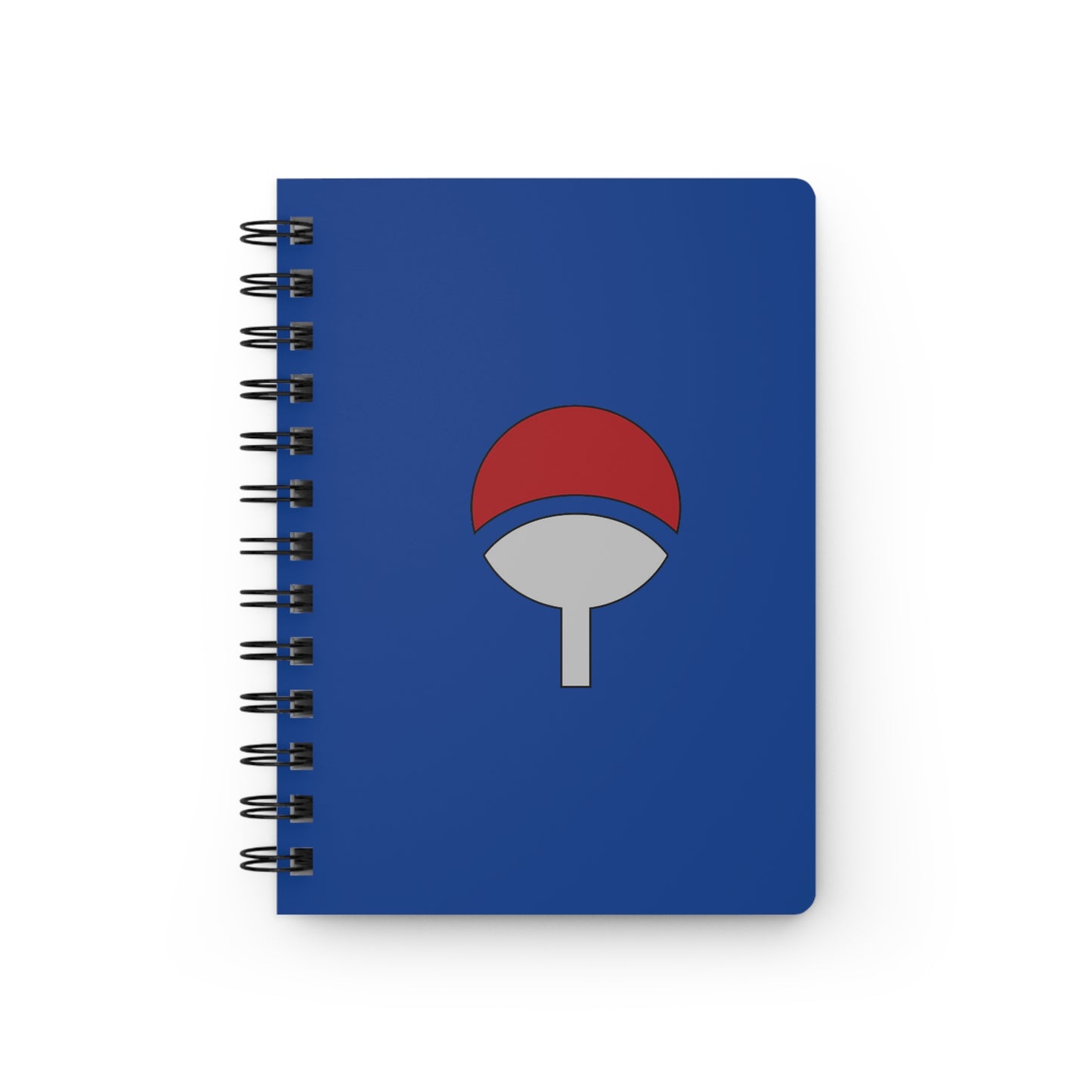 Uchiha Crest Spiral Bound Journal — Anime-Inspired Notebook for Fans
