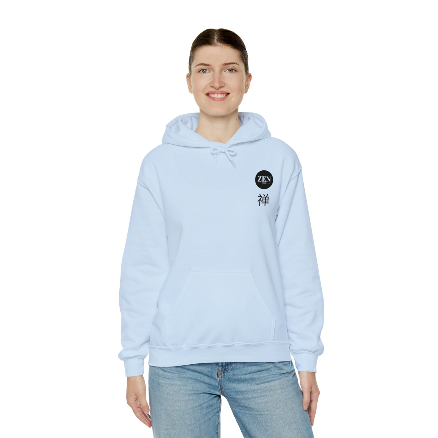 One Piece Zen Unisex Heavy Blend™ Hooded Sweatshirt