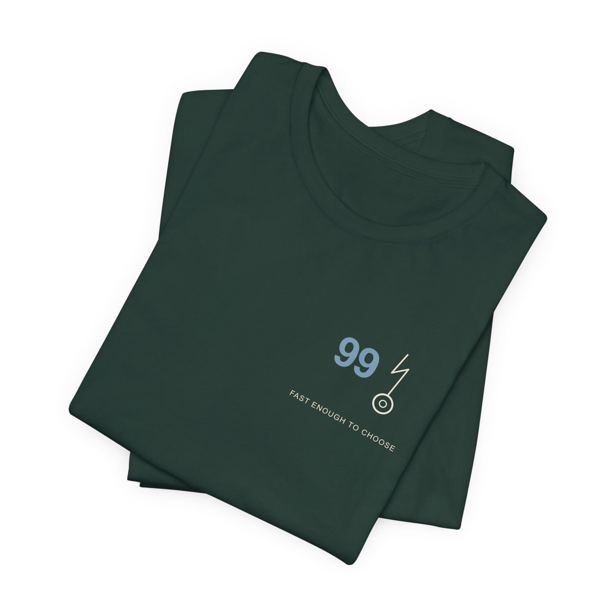 Ninety Nine Volts Minimalist Anime Soft Tee | Hunter Japanese Streetwear