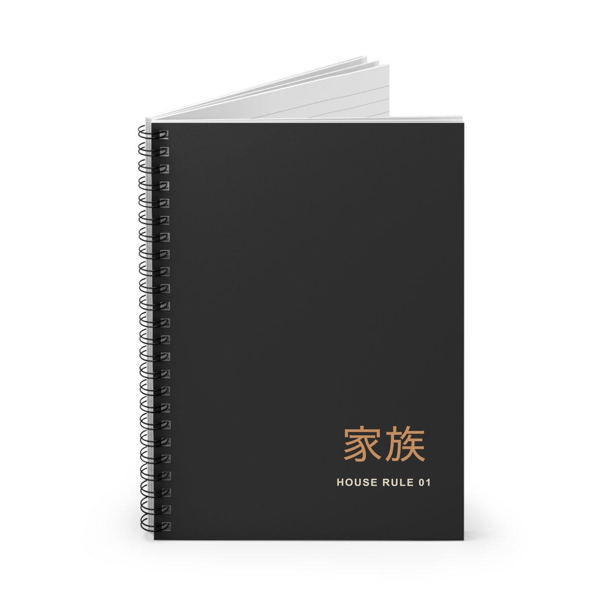 Family Policy Spiral Notebook | Inspired by Taro and Aoi Sakamoto from Sakamoto Days
