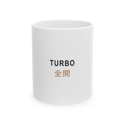 Tunnel Velocity Ceramic Mug | Inspired by Okarun from Dandadan