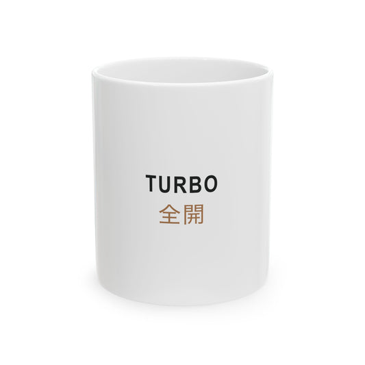 Tunnel Velocity Ceramic Mug | Inspired by Okarun from Dandadan