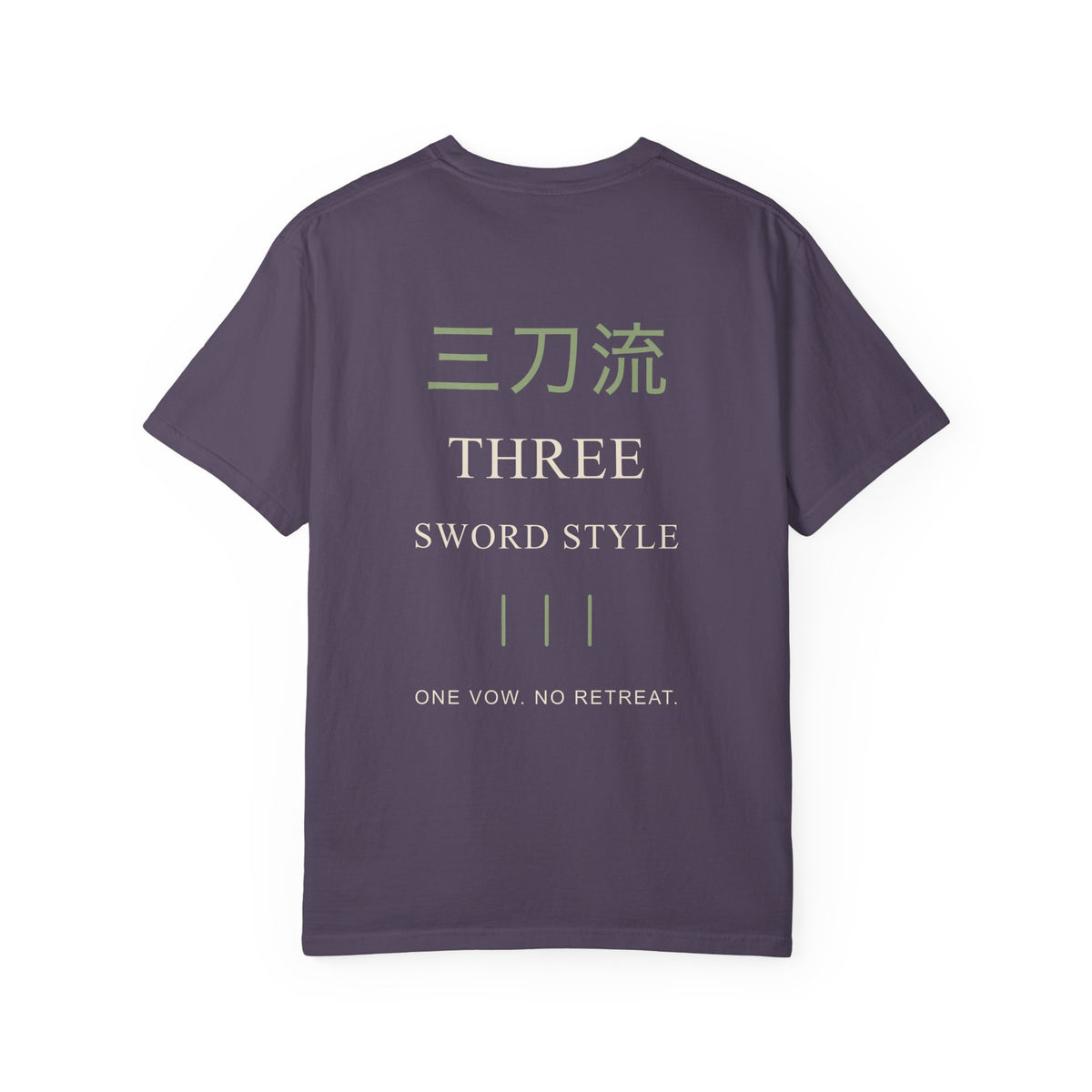 Threefold Vow Kanji Anime Tee | Pirate Japanese Streetwear