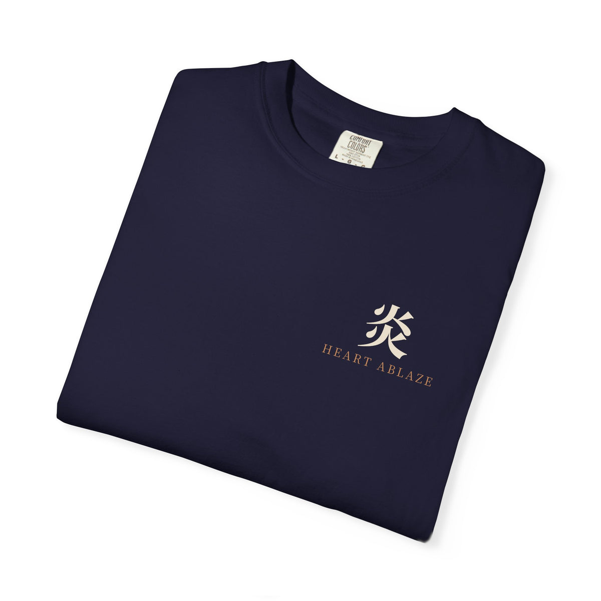 Flame Watch Kanji Anime Tee | Demon Hunter Japanese Streetwear