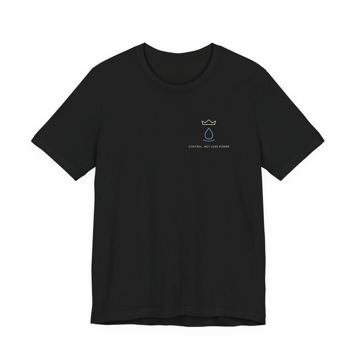 Royal Control Minimalist Anime Soft Tee | Grimoire Magic Japanese Streetwear