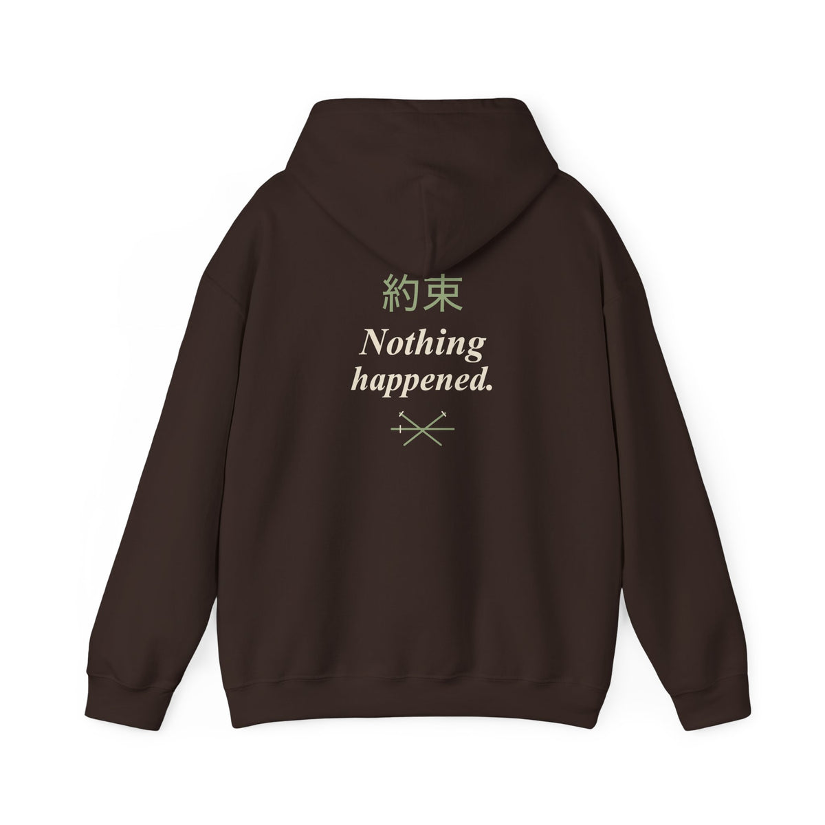 Kept Promise Kanji Anime Hoodie | Pirate Japanese Streetwear