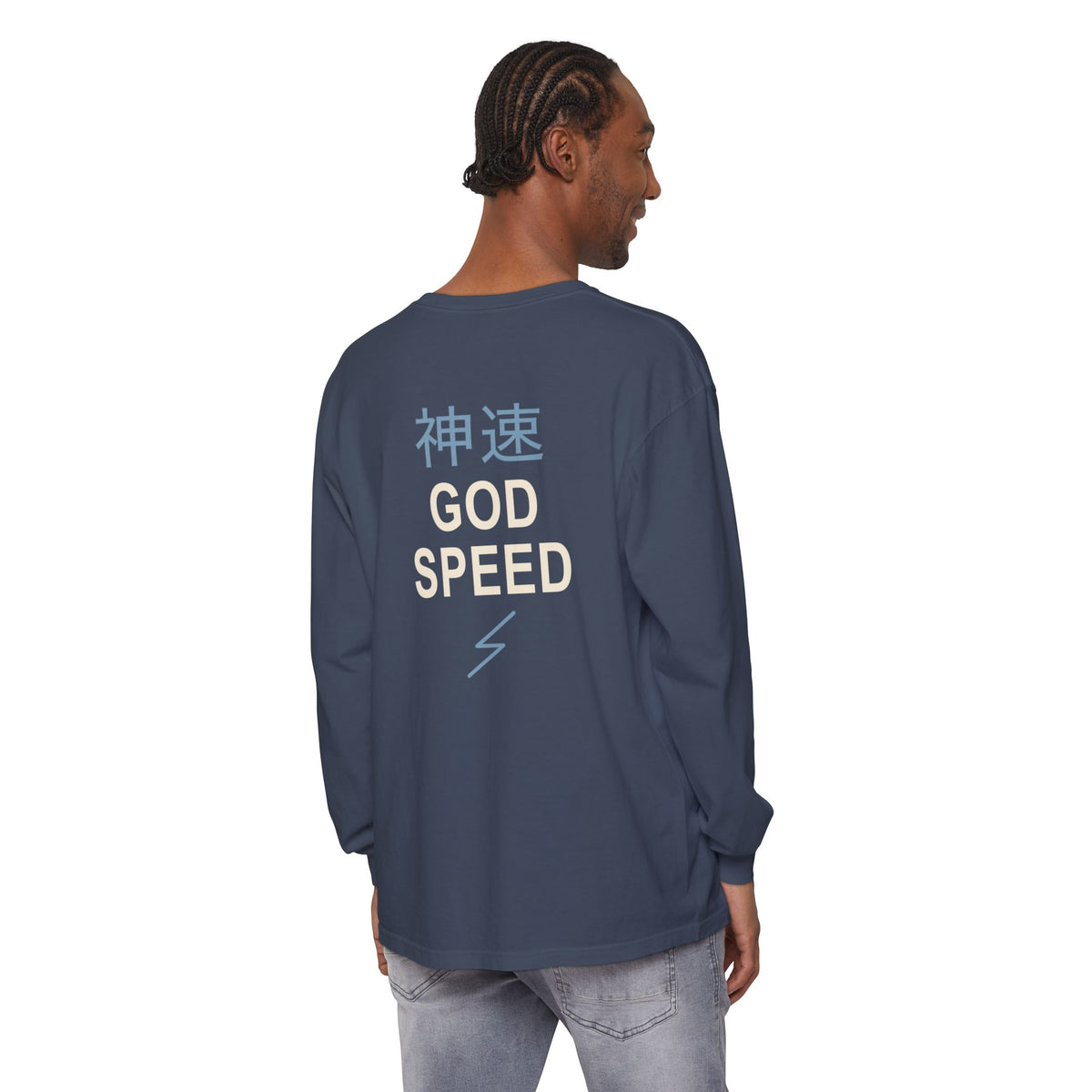 Electric Limit Kanji Long Sleeve Tee | Inspired by Killua Zoldyck from Hunter x Hunter