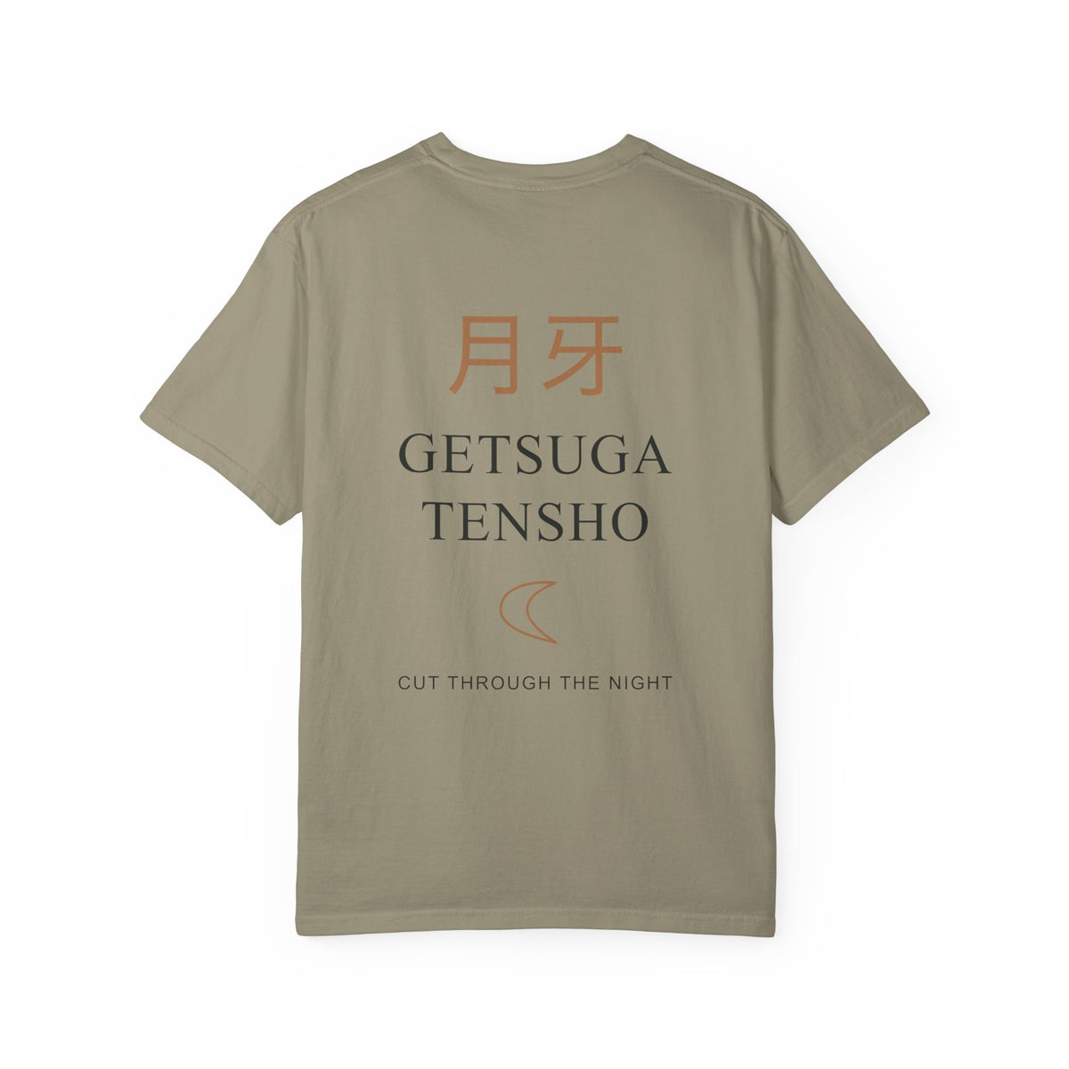 Moon Cleave Kanji Anime Tee | Soul Sword Japanese Streetwear
