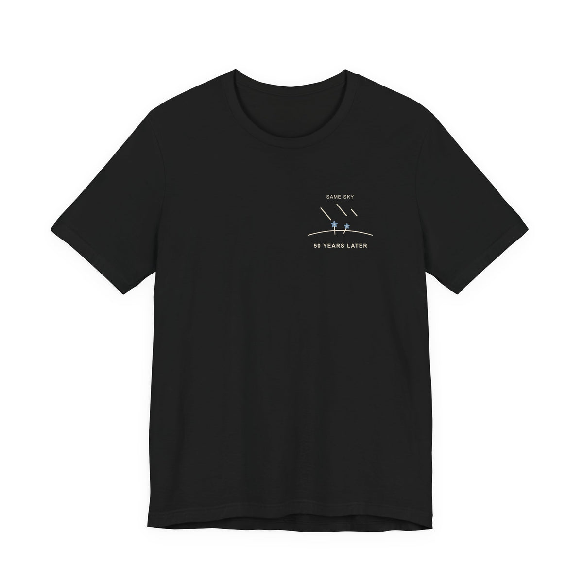 Same Sky Minimalist Anime Soft Tee | Mage Journey Japanese Streetwear