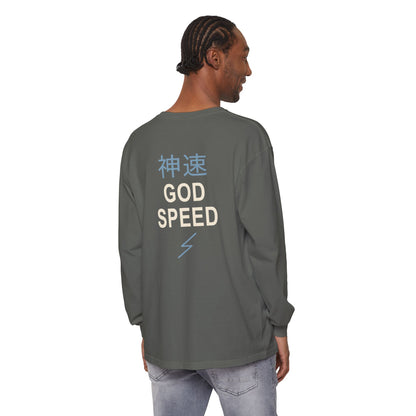 Electric Limit Kanji Long Sleeve Tee | Inspired by Killua Zoldyck from Hunter x Hunter