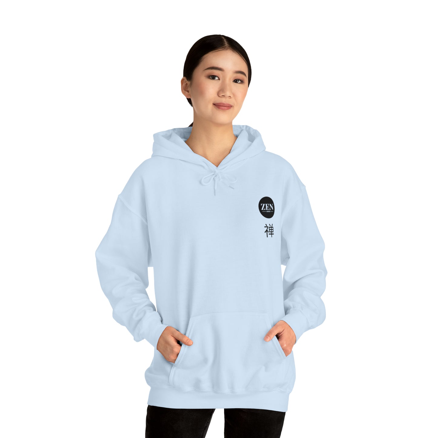 One Piece Zen Unisex Heavy Blend™ Hooded Sweatshirt