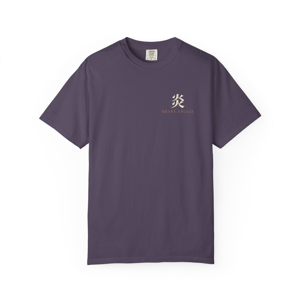 Flame Watch Kanji Anime Tee | Demon Hunter Japanese Streetwear