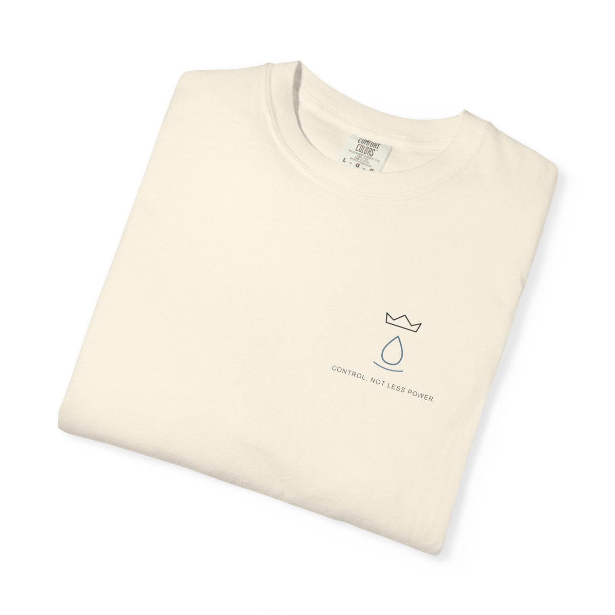 Royal Control Minimalist Anime Tee | Grimoire Magic Japanese Streetwear