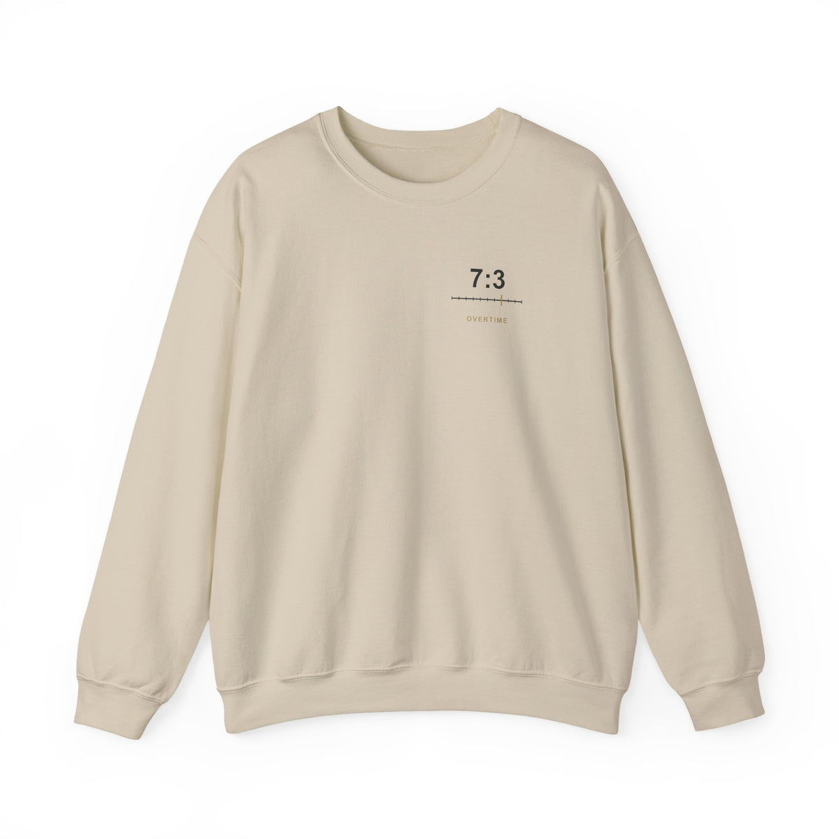 Overtime Ratio Minimalist Anime Crewneck Sweatshirt | Sorcerer Japanese Streetwear