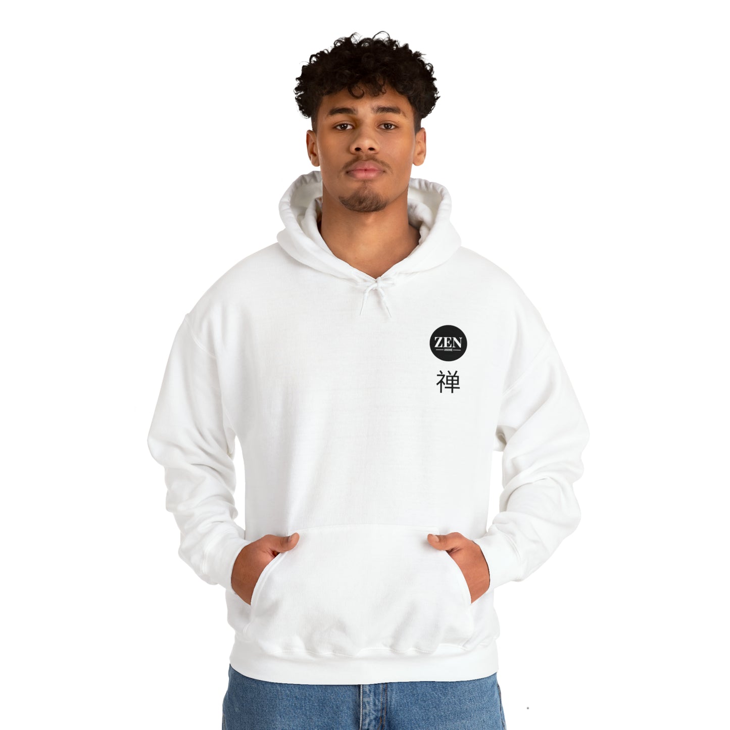 Bleach Captain 1 Zen Unisex Heavy Blend™ Hooded Sweatshirt