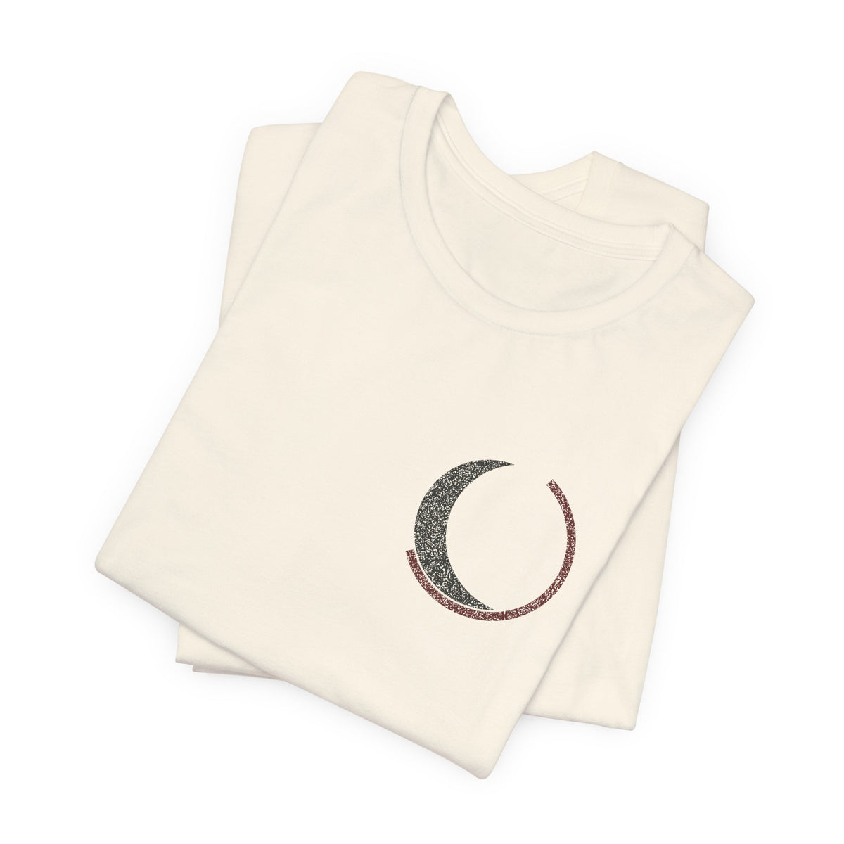 Black Moon Minimalist Anime Soft Tee | Soul Sword Japanese Streetwear