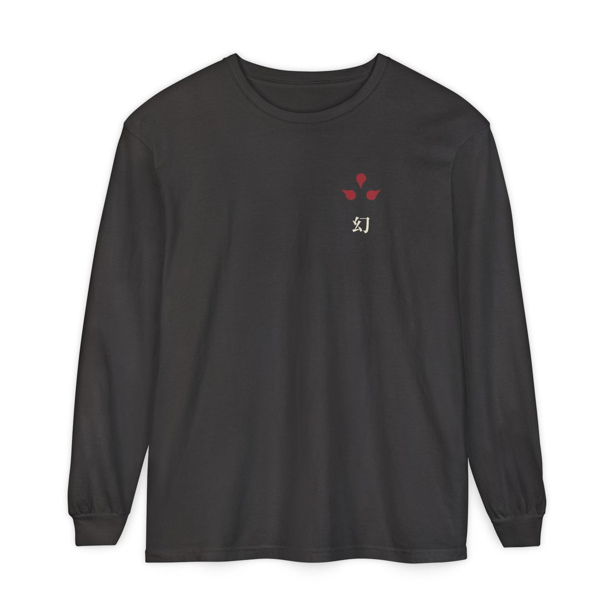 After Dark Kanji Anime Long Sleeve Tee | Clan Crest Japanese Streetwear