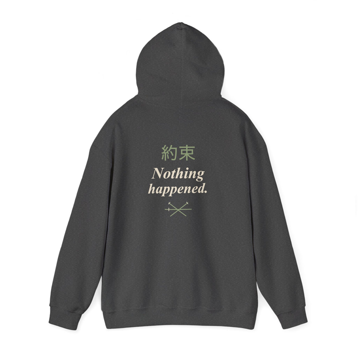 Kept Promise Kanji Anime Hoodie | Pirate Japanese Streetwear