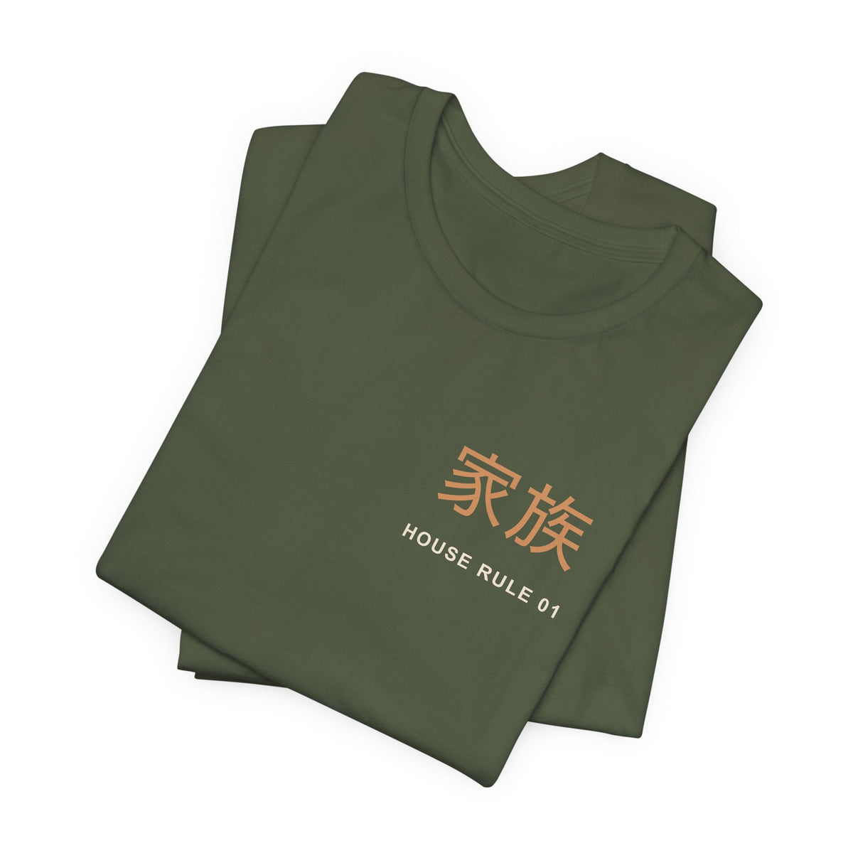 Family Policy Kanji Anime Soft Tee | Retired Assassin Japanese Streetwear