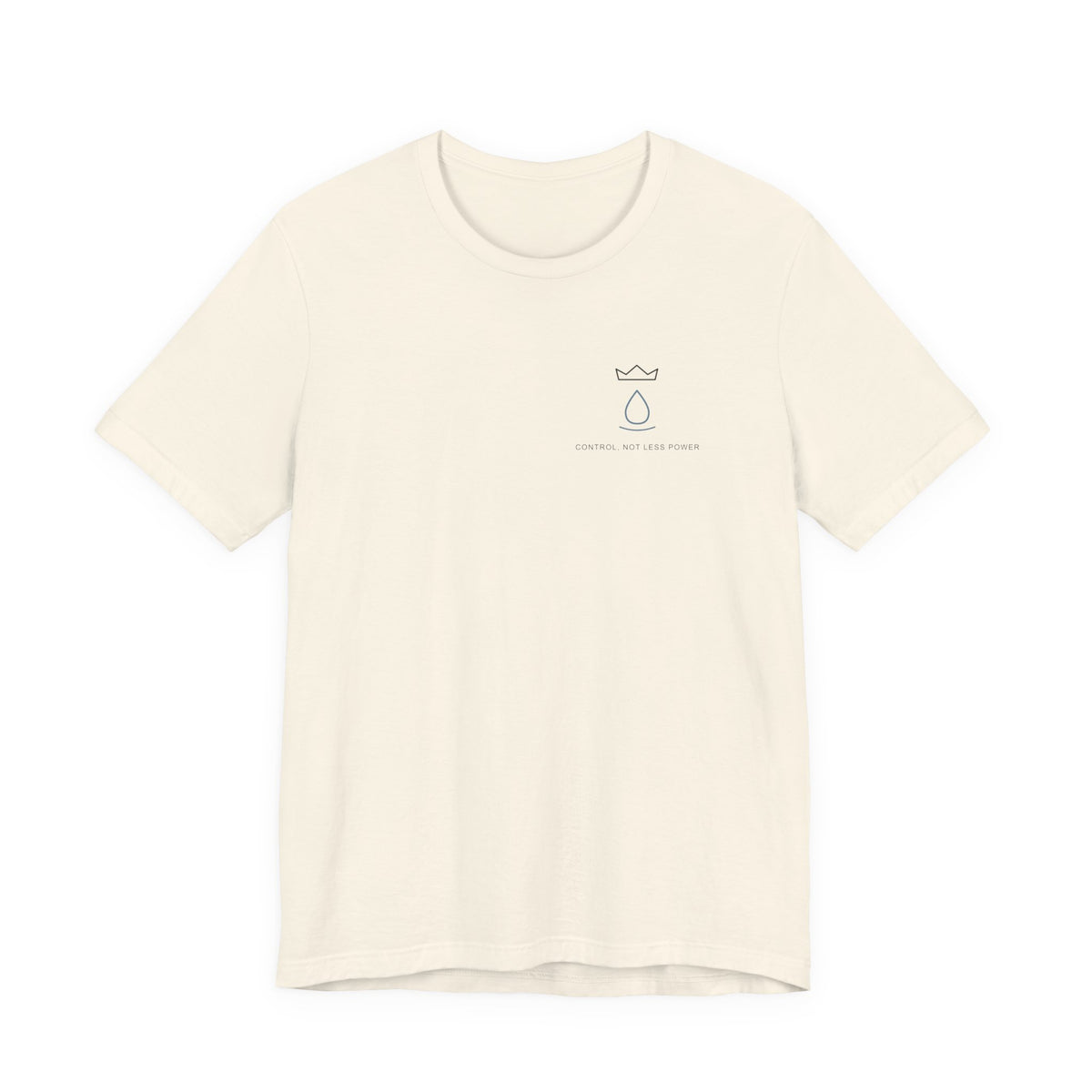 Royal Control Minimalist Anime Soft Tee | Grimoire Magic Japanese Streetwear
