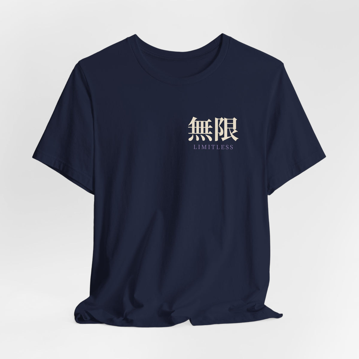 Limitless Uniform Kanji Anime Soft Tee | Sorcerer Japanese Streetwear