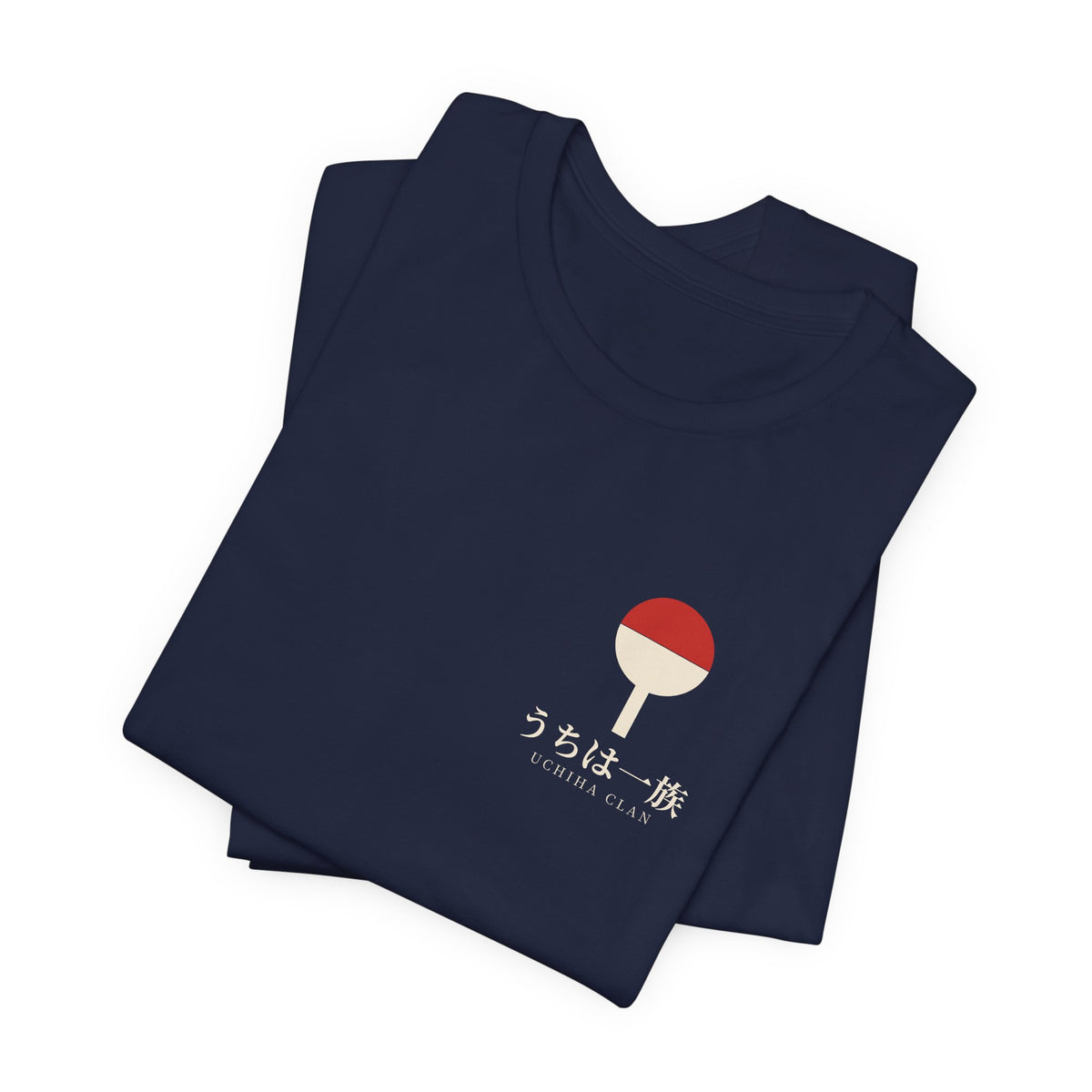 Clan Fan Crest Kanji Anime Soft Tee | うちは一族 Ninja Japanese Streetwear