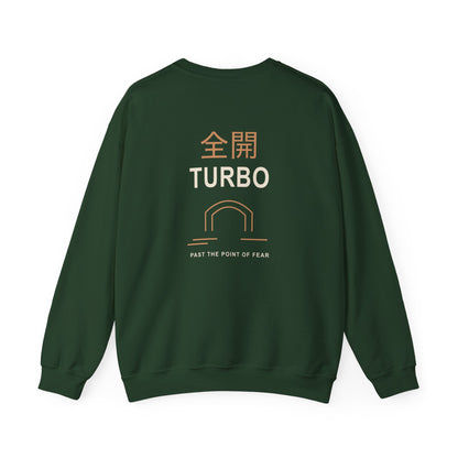 Tunnel Velocity Kanji Crewneck Sweatshirt | Inspired by Okarun from Dandadan
