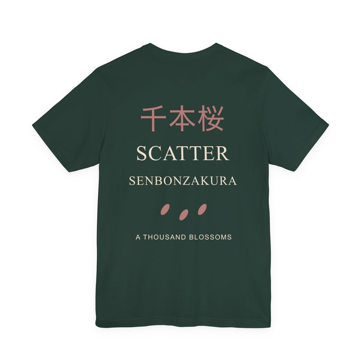 Scatter Kanji Anime Soft Tee | Soul Sword Japanese Streetwear