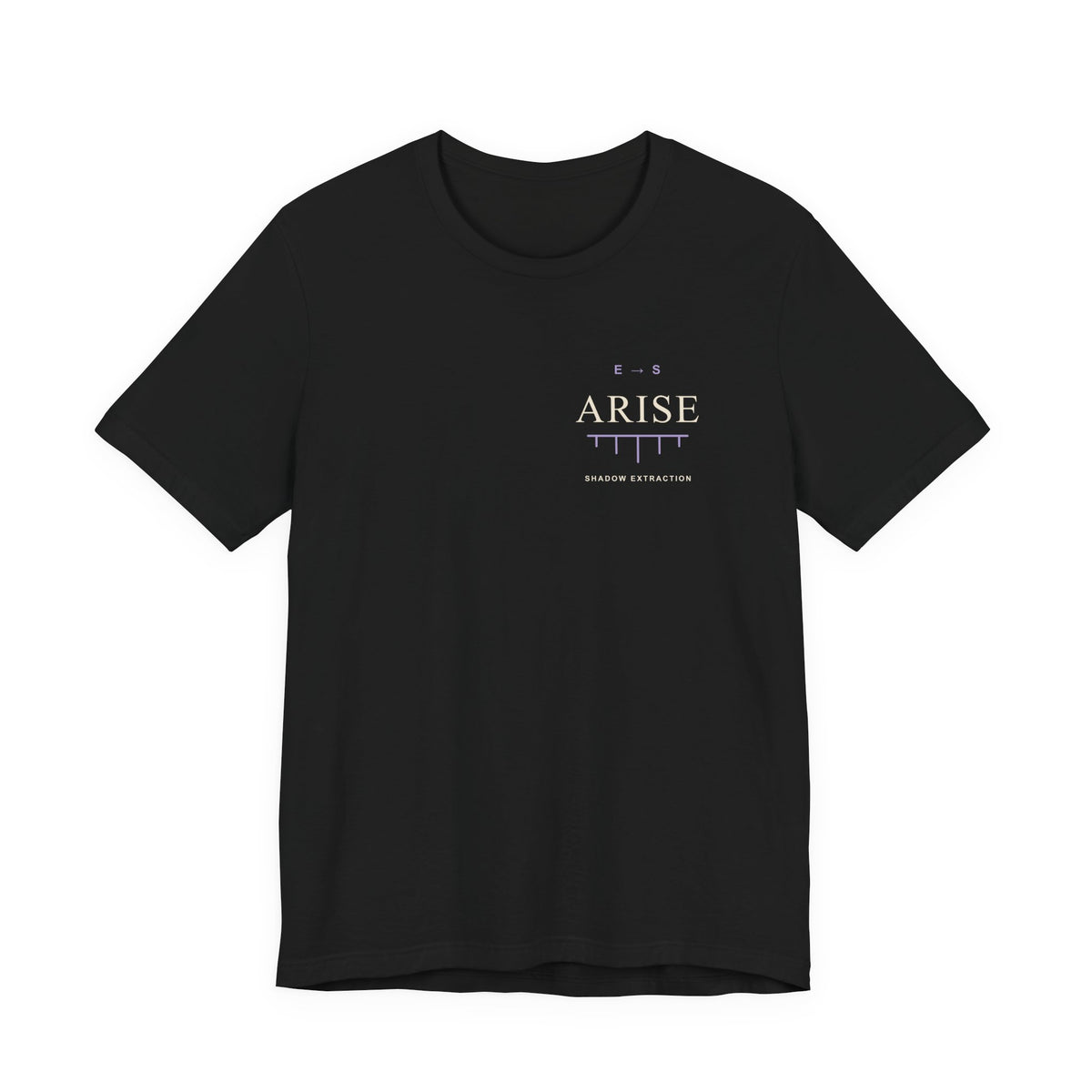 Arise Rank Anime Quote Soft Tee | Shadow Rank Gym Japanese Streetwear