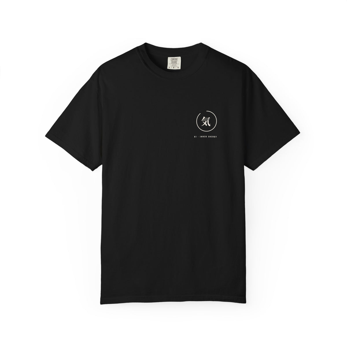 Ki Inner Energy Minimalist Anime Tee | Kanji Enso Japanese Streetwear Shirt