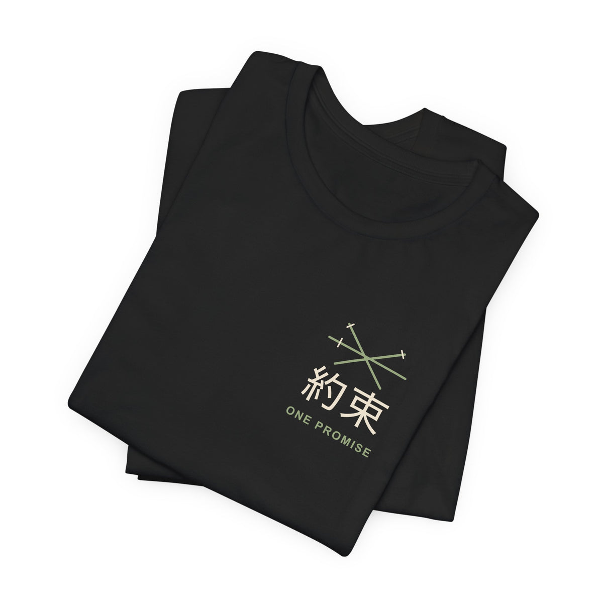 Kept Promise Kanji Anime Soft Tee | Pirate Japanese Streetwear