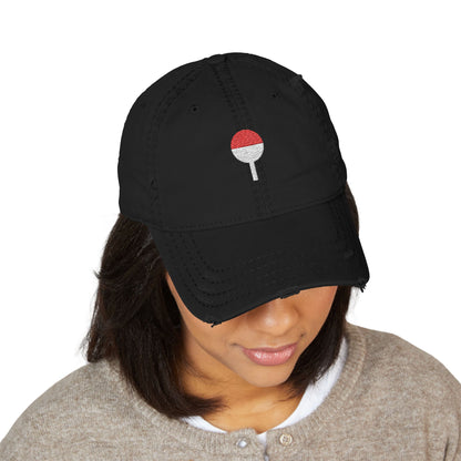 Clan Fan Crest Embroidered Dad Hat | Inspired by the Uchiha clan of Naruto