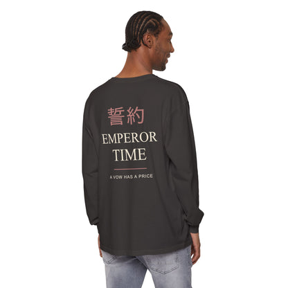 Chain Contract Kanji Long Sleeve Tee | Inspired by Kurapika from Hunter x Hunter
