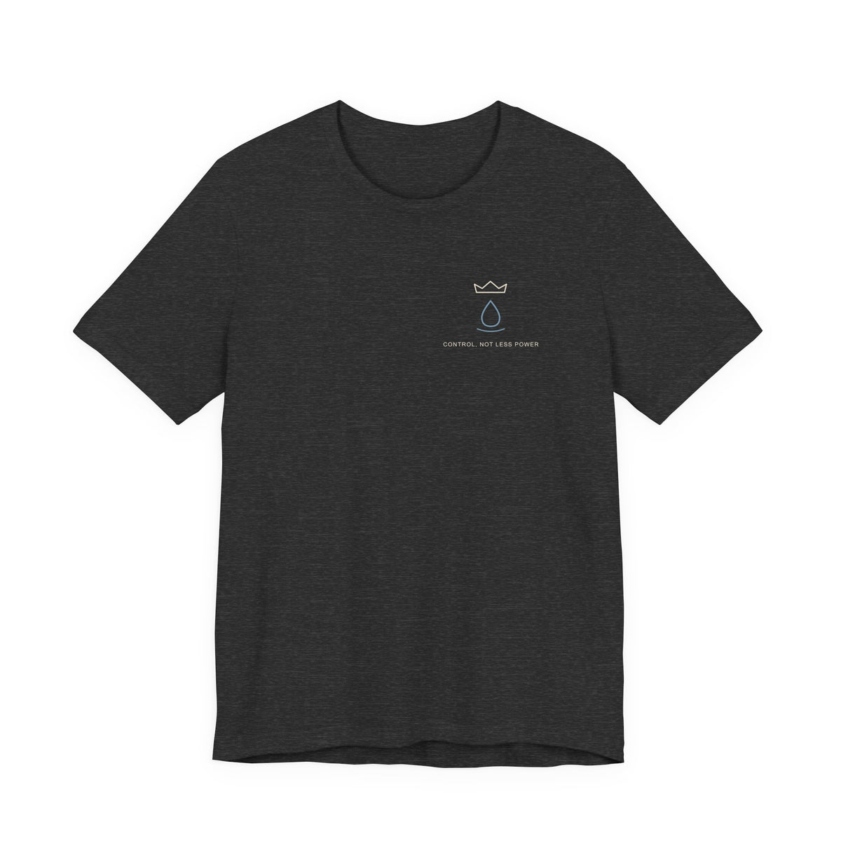 Royal Control Minimalist Anime Soft Tee | Grimoire Magic Japanese Streetwear