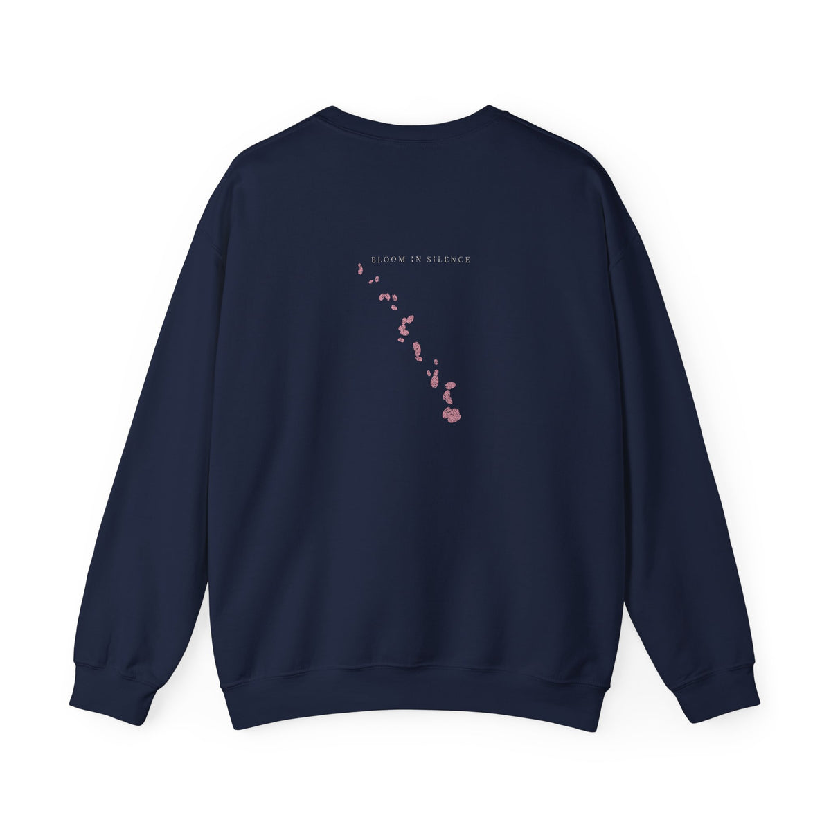 Quiet Bloom Kanji Crewneck Sweatshirt | Inspired by Byakuya Kuchiki from Bleach