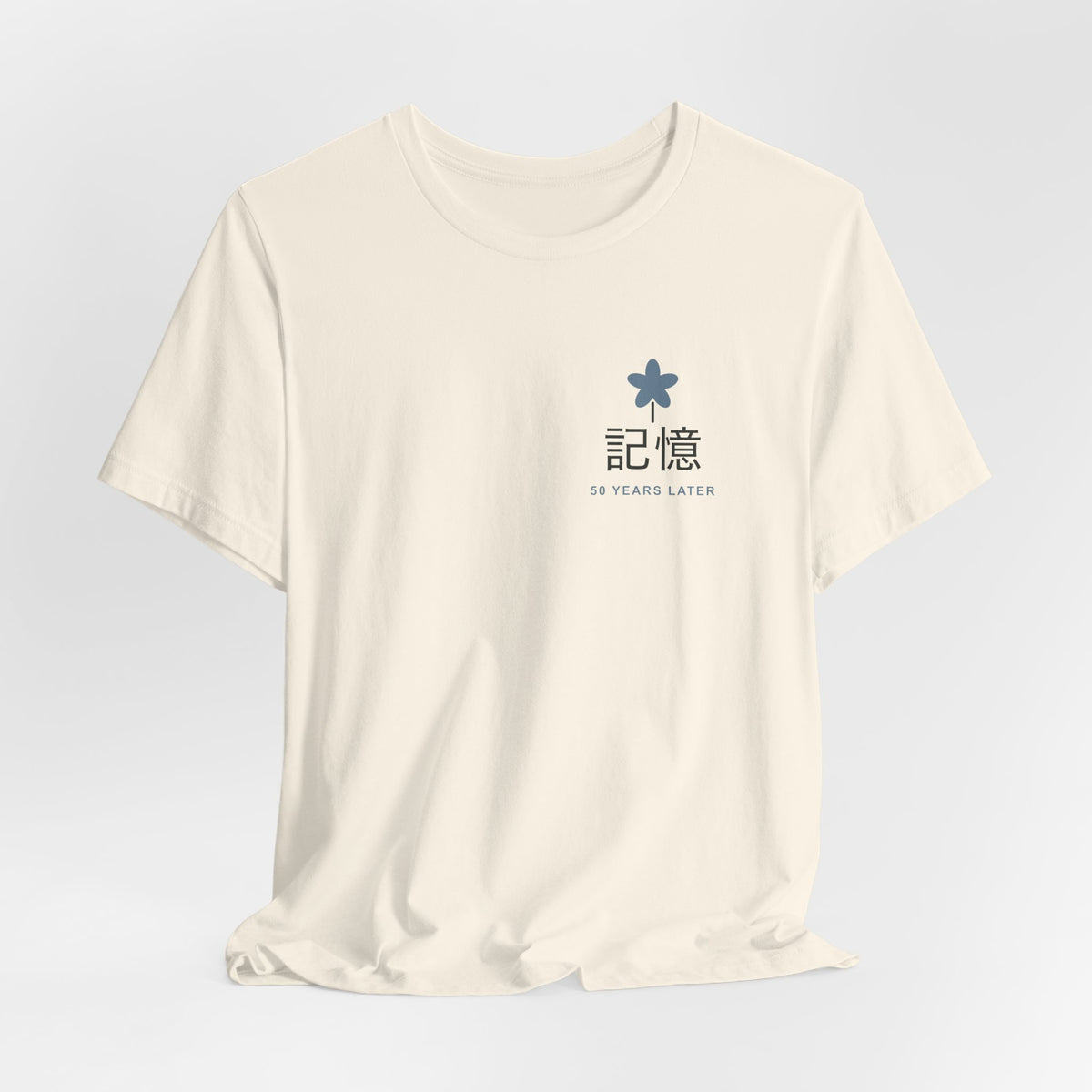 Memory of the Sky Kanji Anime Soft Tee | Mage Journey Japanese Streetwear